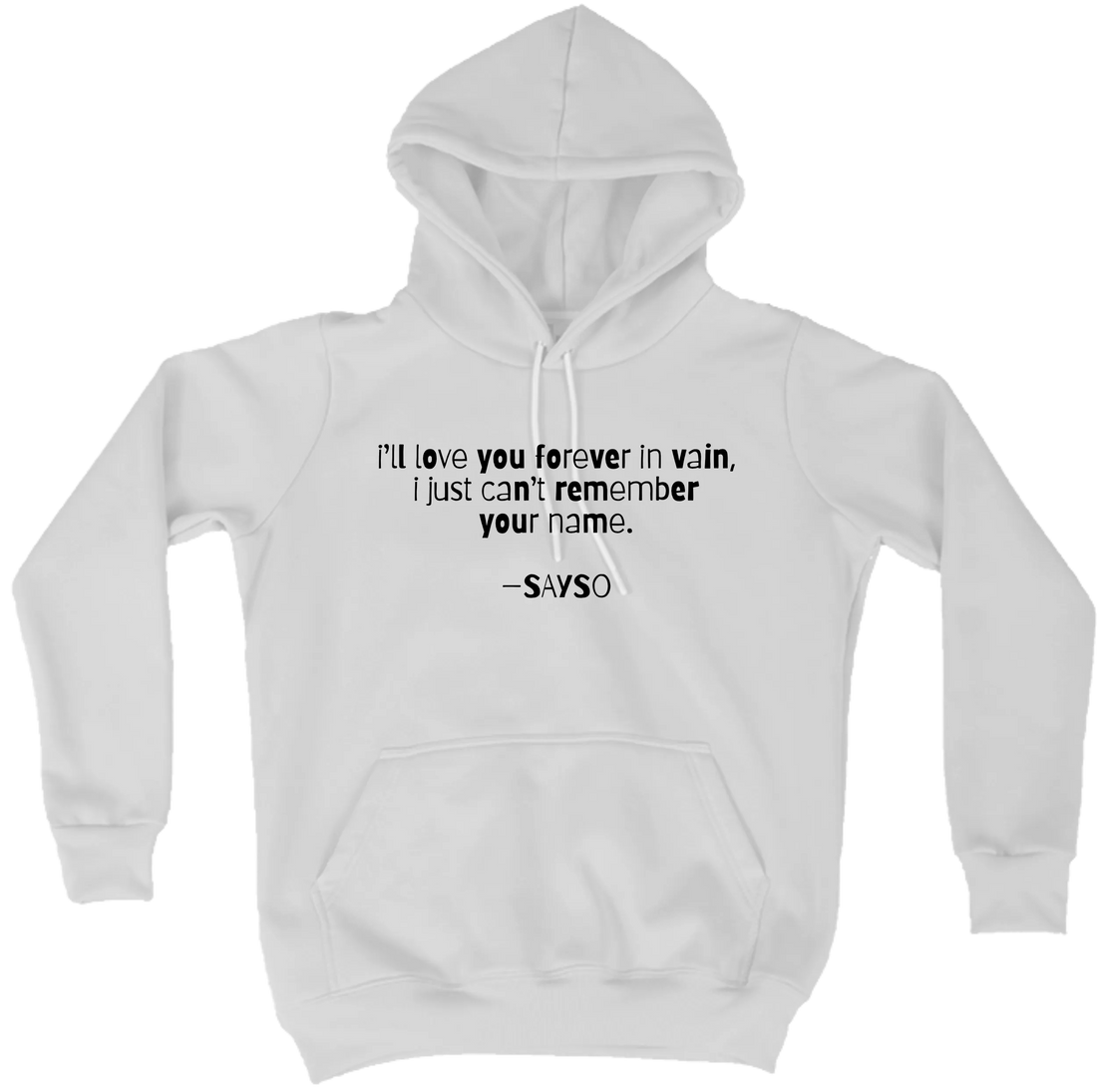 "In Vain" Hoodie